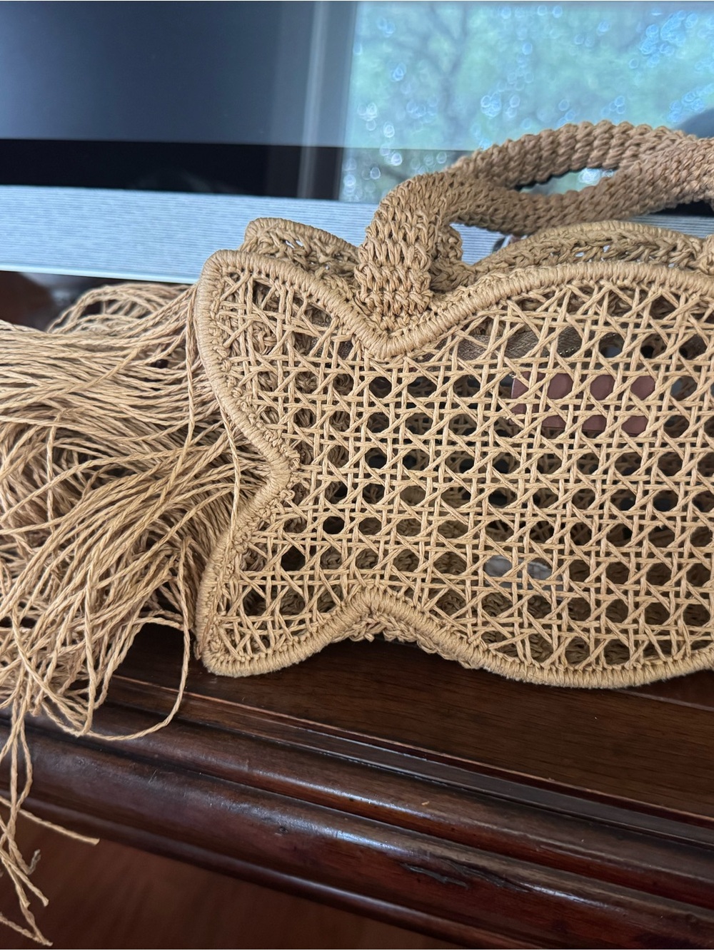 Raffia Fish purse! Super cute for SUMMER
